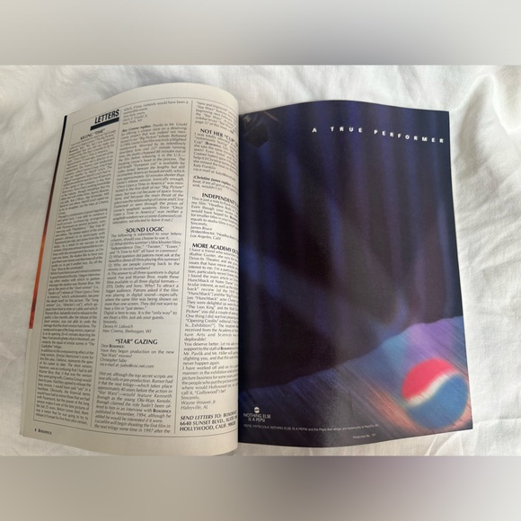 Vintage - BOX OFFICE Magazine - November 1996 - Patrick Stewart - Picture 6 of 9